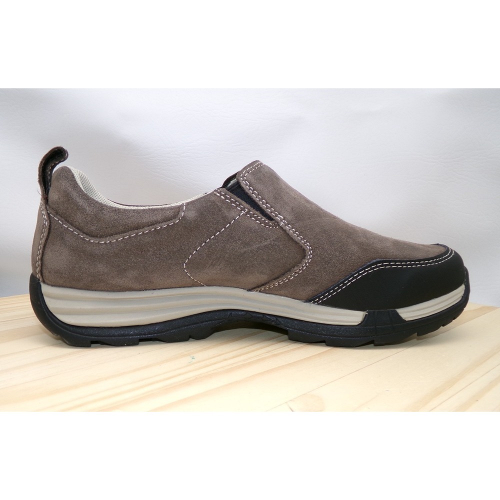 LL Bean Rugged Ridge Loafers 512660 Mens Brown Size 9 Hiking Slip On Shoes - Picture 5 of 8